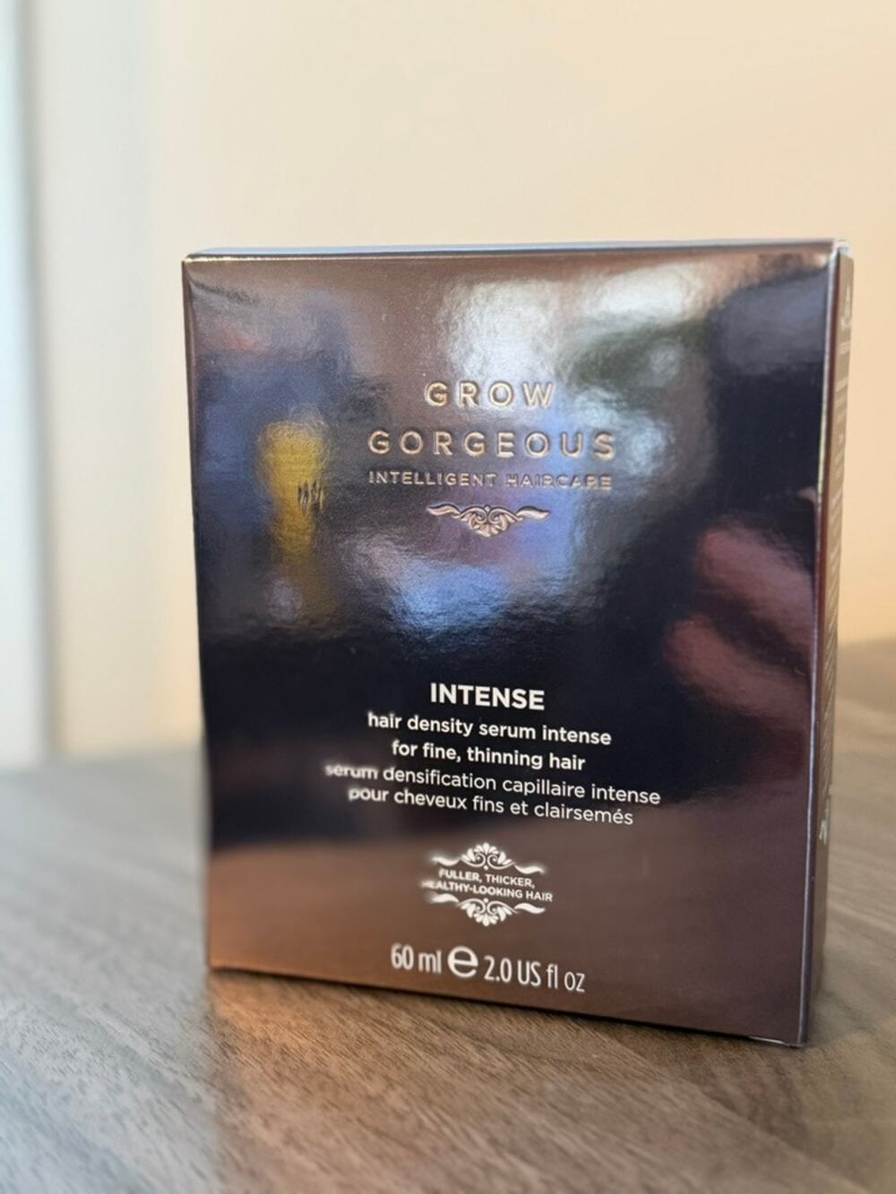 Grow Gorgeous Intense Hair Density Serum 60ml 2oz NEW With Box